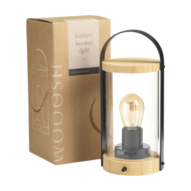 Logo trade promotional product photo of: Wooosh Batam Light rechargable lamp