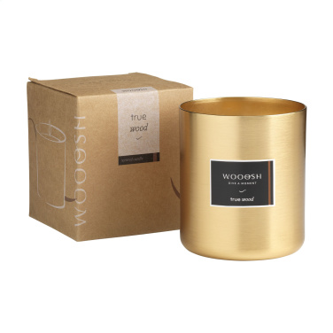 Logo trade promotional giveaways picture of: Wooosh Scented Candle True Wood