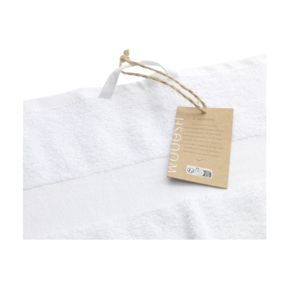 Logo trade promotional merchandise photo of: Wooosh Towel GRS Recycle Cotton Mix  100 x 50 cm