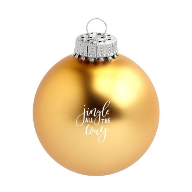Logo trade corporate gifts image of: Christmas Bauble Ø 6 cm - Made in Europe