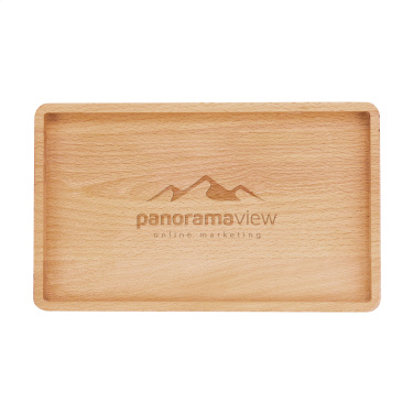Logo trade promotional item photo of: Harmony Serving Tray Rectangle