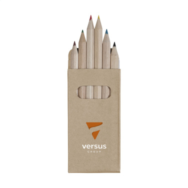 Logotrade promotional merchandise photo of: SixColour coloured pencils