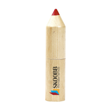 Logo trade business gifts image of: ColourWoody coloured pencils