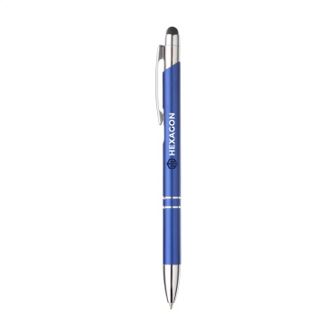 Logo trade business gifts image of: Ebony Touch stylus pen