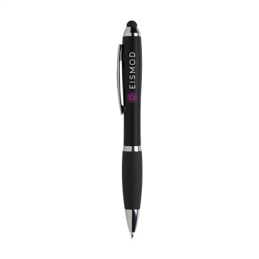 Logo trade business gifts image of: Athos Colour Touch stylus pen