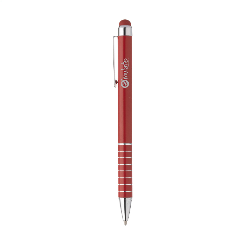 Logo trade advertising products image of: Lugano Touch stylus pen