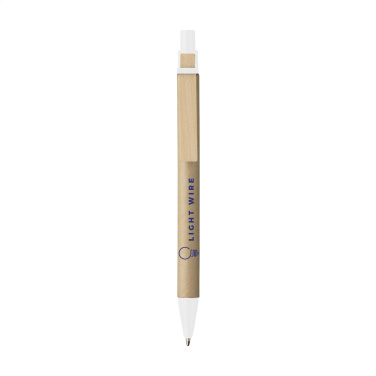 Logo trade promotional item photo of: PaperWrite cardboard pen