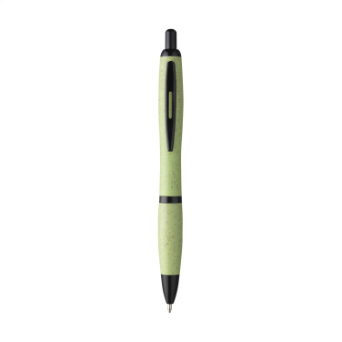 Logotrade promotional products photo of: Athos Wheat-Cycled Pen wheat straw pen