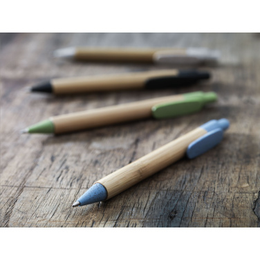 Logotrade promotional giveaway picture of: Bamboo Wheat Pen wheat straw ballpoint pen