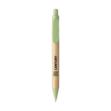 Logotrade promotional merchandise photo of: Bamboo Wheat Pen wheat straw ballpoint pen