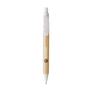 Logotrade promotional giveaway picture of: Bamboo Wheat Pen wheat straw ballpoint pen