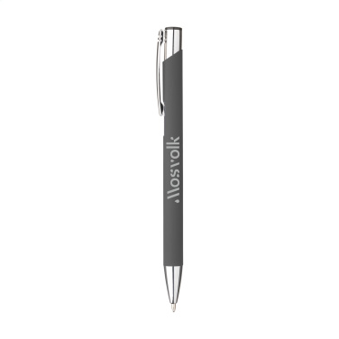 Logotrade business gift image of: Ebony Soft Touch pen