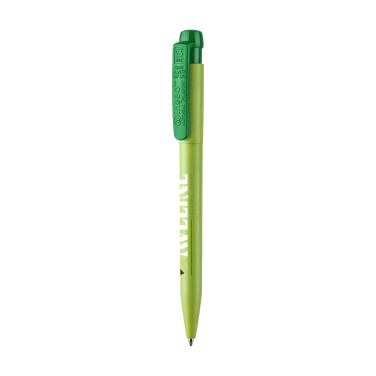 Logo trade promotional merchandise picture of: Stilolinea Ingeo Pen Green Office