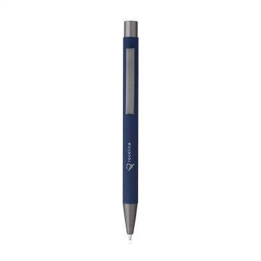 Logo trade advertising products picture of: Brady Soft Touch Recycled Alu pens