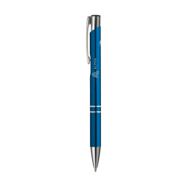 Logo trade promotional items image of: Ebony Recycled Alu pens