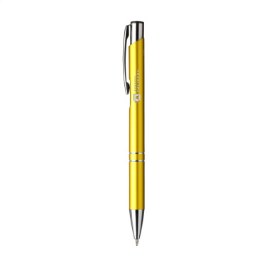 Logo trade corporate gifts image of: Ebony Recycled Alu pens
