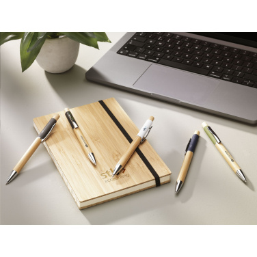 Logo trade promotional gift photo of: Saya Bamboo Pen
