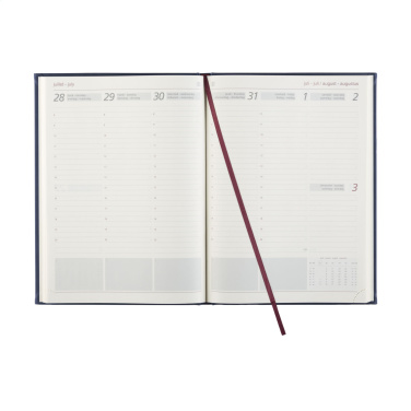 Logo trade promotional merchandise image of: Euromax Balacron diary A4 4-languages