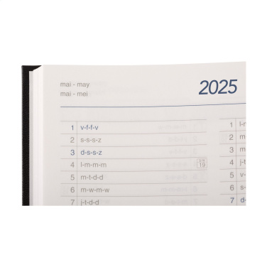 Logo trade promotional product photo of: Eurodirect Balacron diary A5 4-languages