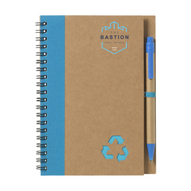 Logotrade promotional merchandise image of: Recycle Note-L Paper notebook