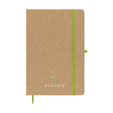 Logo trade advertising product photo of: CorkNote A5 Paper notebook