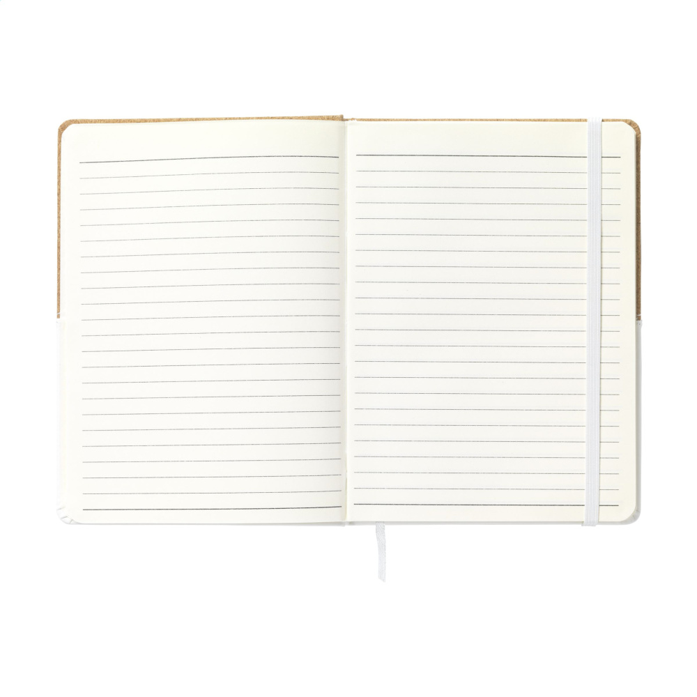 Logotrade promotional item picture of: Journal Cork Paper Notebook