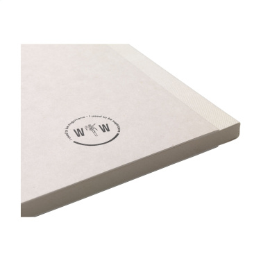Logo trade promotional giveaways image of: Sugarcane Paper Notebook A5