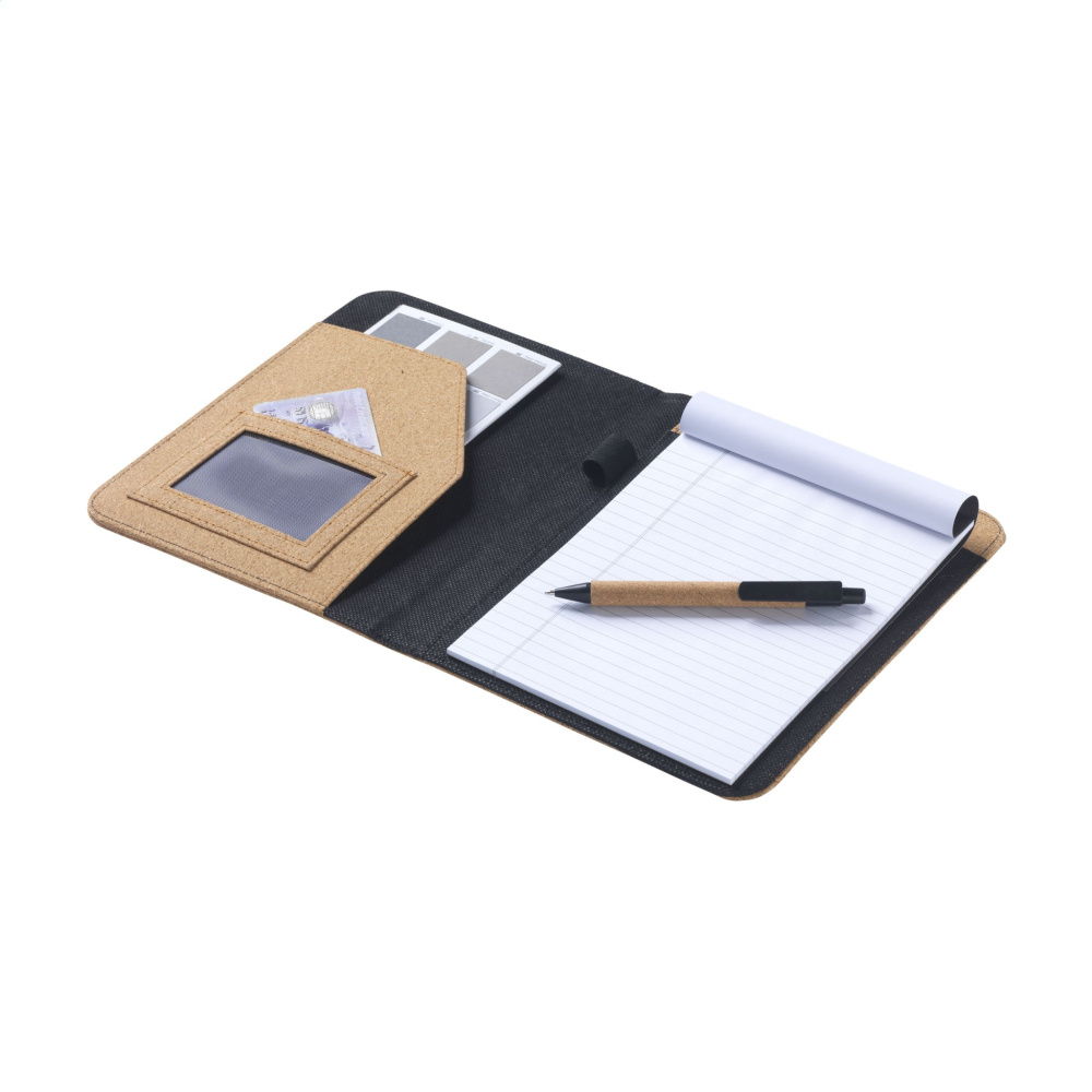 Logotrade promotional merchandise picture of: Eco Conference Cork A5 document folder