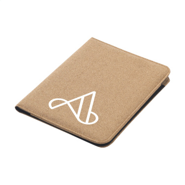 Logo trade promotional items image of: Eco Conference Cork A5 document folder