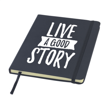 Logotrade promotional giveaway picture of: BudgetNote A5 Blanc Paper notebook