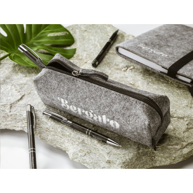 Logo trade promotional merchandise picture of: Pencil Case GRS RPET Felt