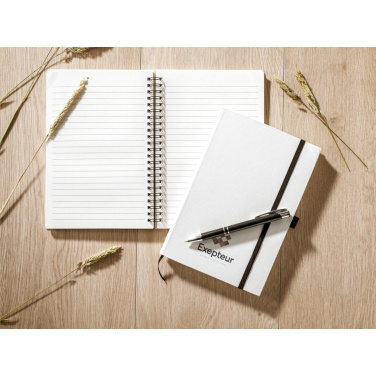 Logo trade promotional items image of: Milk-Carton Wire-O Paper Notebook A5