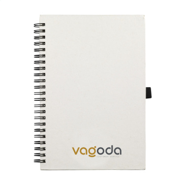 Logo trade promotional merchandise photo of: Milk-Carton Wire-O Paper Notebook A5