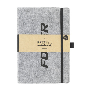Logotrade business gifts photo of: Felty GRS RPET Paper Notebook A5