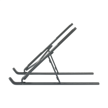 Logo trade business gift photo of: Standby GRS Recycled Alu Laptop Stand
