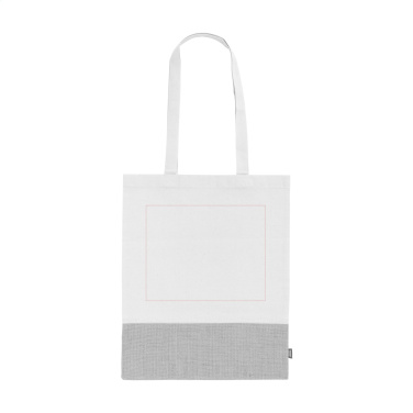 Logotrade promotional product picture of: Combi Organic Shopper (160 g/m²) bag
