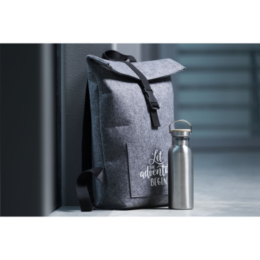 Logotrade corporate gift picture of: Nolan GRS RPET Felt backpack