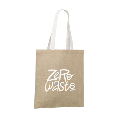 Logo trade corporate gifts image of: Madrid Jute Shopper bag