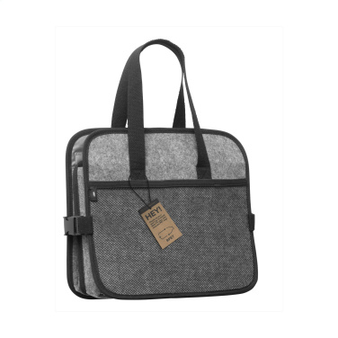 Logotrade promotional gift image of: Trunk GRS RPET Felt Organiser Cooler bag
