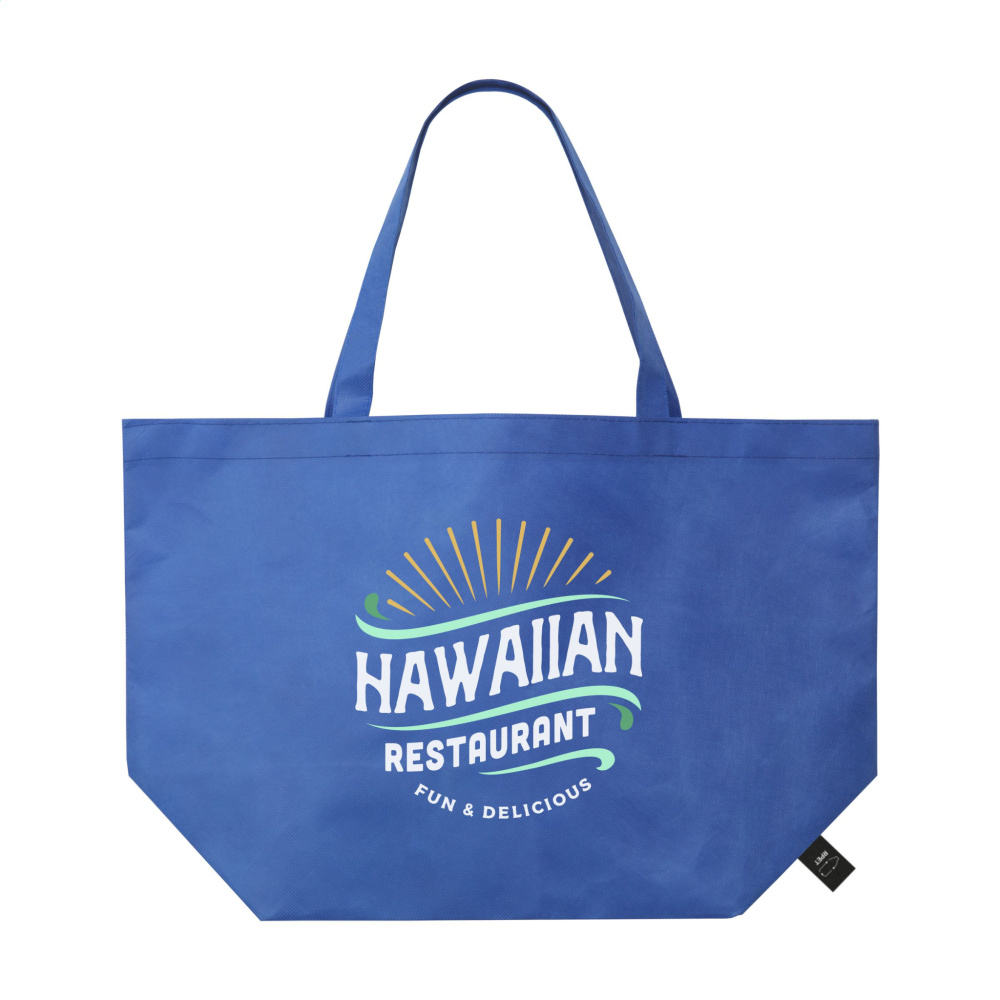 Logo trade promotional giveaways image of: Royal RPET Shopper (80 g/m²) bag
