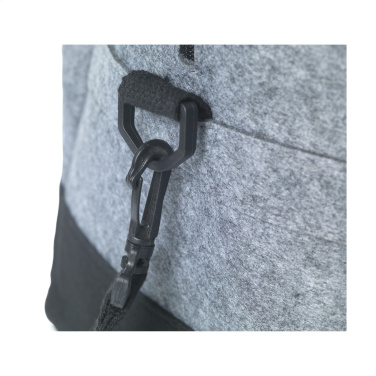 Logo trade promotional giveaways image of: Feltro GRS RPET Weekend Bag travelling bag