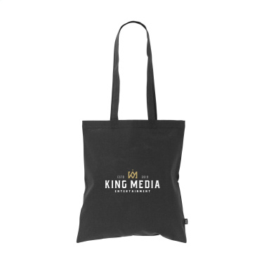 Logo trade promotional merchandise picture of: Shoppy Colour Bag GRS Recycled Cotton (150 g/m²)