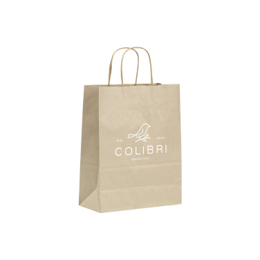 Logotrade business gift image of: Leaf It Bag recycled grass paper (90 g/m²) S