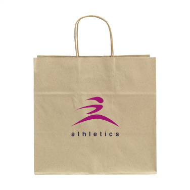 Logotrade promotional merchandise picture of: Leaf It Bag recycled grass paper (90 g/m²) L