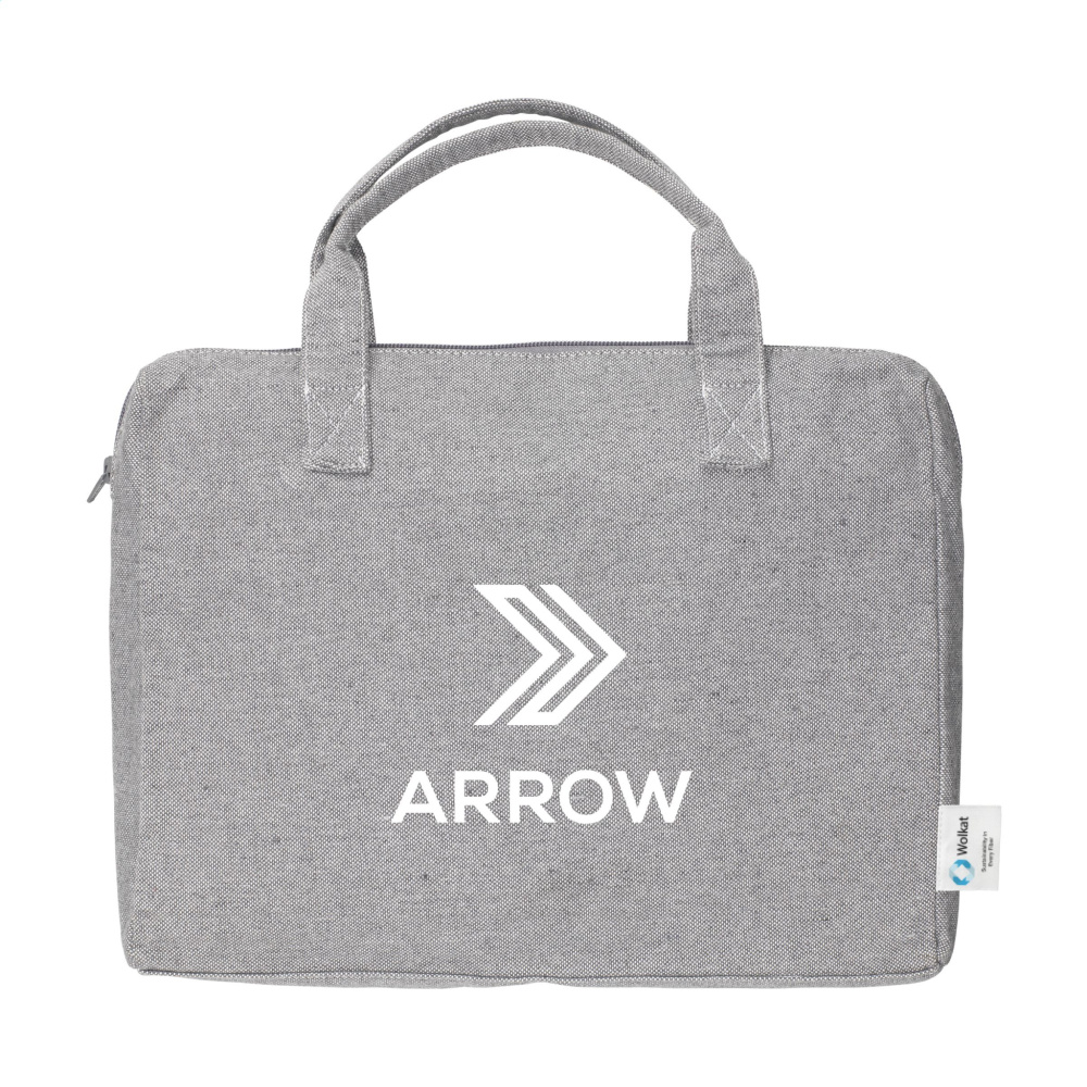 Logo trade promotional merchandise picture of: Wolkat Casablanca 15,6 inch Recycled Textile Laptop Bag