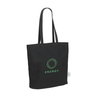 Logo trade promotional giveaway photo of: Wolkat Rabat Recycled Textile Shopper