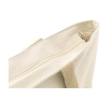 Logo trade promotional giveaways image of: Cancun Beachbag Organic Cotton (320 g/m²)