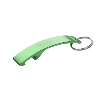 Logo trade corporate gifts picture of: Alu Opener keyring