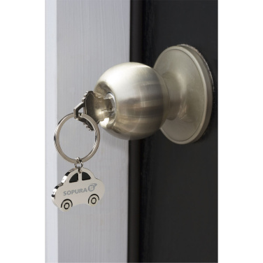Logo trade promotional giveaways image of: Cars key ring