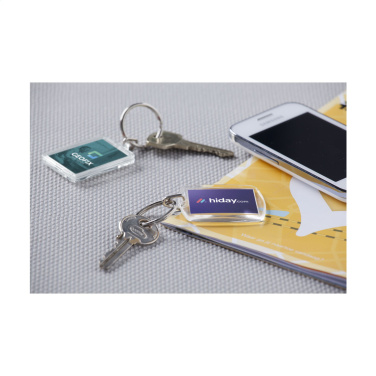 Logotrade promotional giveaways photo of: Club keyring